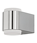 Wall luminaire "Briones" 2x3W 3000K Stainless steel