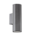 Wall luminaire "Riga" direct/indirect 2x35W anthracite IP44