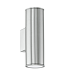 Wall luminaire "Riga" max. 2x35W Stainless steel IP44