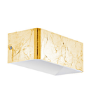 Wall luminaire "Sania 3" 10W 3000Kgold leaf plated /