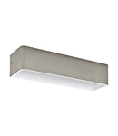 Wall luminaire "Sania 3" 12W 3000K nickel-matt / white IP20