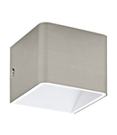 Wall luminaire "Sania 3" 5W 3000K nickel-matt/white IP20