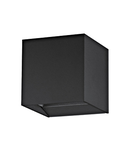 Wall luminaire dir./indirect, 2 x 3,3W 3000K black IP54