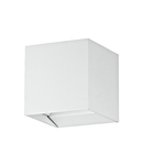 Wall luminaire dir./indirect, 2 x 3,3W 3000K white IP54