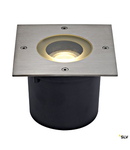 WETSY LED DISK 300, pătrat, oțel inox pt Philips LED Disc 7W