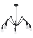 Candelabru STARK 5 negru