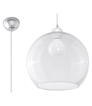 Lampa suspendata BALL transparent