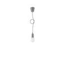 Lampa suspendata DIEGO 1 gri