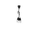 Lampa suspendata DIEGO 3 negru