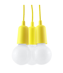 Lampa suspendata DIEGO 3 yellow