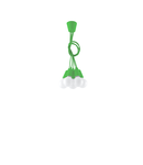 Lampa suspendata DIEGO 5 green