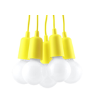 Lampa suspendata DIEGO 5 yellow