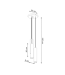 Lampa suspendata LINO 3P