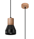 Lampa suspendata QUBIC negru