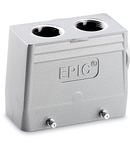 Conector industrial EPIC H-B 16 TGH 2xM25