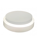 Aplica LED bat de exterior IP44 Rotunda Fi190, 12W=75W, 6400K, lumina rece