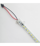 Banda LED rigida 12W, 840Lm, 900x14 mm, 6400k, IP65, 5730