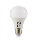 Bec Led E27, model glob A60, 6W=45W, 6400K, lumina rece, 24V DC, 420Lm