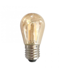 Bec LED Filament Amber E27/1W/100LM/2500K ST45