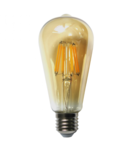 Bec LED Filament Amber E27/2W/240LM/2500K ST58