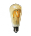 Bec LED Filament Amber E27/4W/2500K ST64