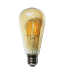 Bec LED Filament Amber E27/4W/480LM/2500K ST58