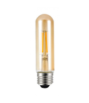 Bec LED Filament Amber E27/4W/480LM/2500K T30x126