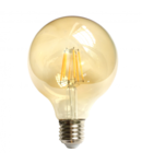 Bec LED Filament Amber E27/8W/800LM/2500K G125