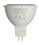 Bec Led Mr16 model R50, 6W=50W, 2700K, lumina calda