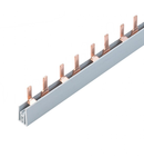 Busbar cupru, 2P, 100cm