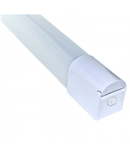 Corp LED baie alb, cu priza, 15w, 4000K, lumina neutra, cu protectie IP44