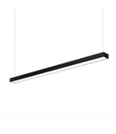 Corp LED liniar, 40W, 5000K, 120 cm, negru