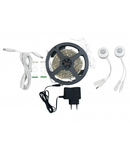 Kit Banda LED 2x1.5M/4000K/12V + 2 Senzori 180°