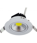 Spot Led COB alb, Ø85, 5W=30W, 6400K, lumina rece, 308Lm