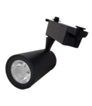 Spot Sina Negru 18W=180W, 3000K, lumina calda