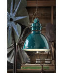 Lustra, lampa suspendata RETRO INDUSTRIAL FINISH VIV - VINTAGE VERDE C1750