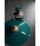 Lampa suspendata SOSPENSIONE D.35 / RISE AND FALL PENDANT D.35 RETRO COLORS FINISH AZZ - AZZURRO C1632