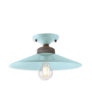 PLAFONIERA D.30 / CEILING LAMP D.30 RETRO COLORS FINISH AZZ - AZZURRO C1633