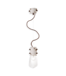 Lustra, lampa suspendata RETRO URBAN FINISH VIB - VINTAGE BIANCO C1520