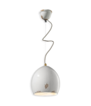 Lustra, lampa suspendata RETRO VAGUE FINISH VIB - VINTAGE BIANCO C1414