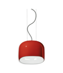 SOSPENSIONE GRANDE / LARGE PENDANT DECO AYRTON FINISH ROS - ROSSO C2551