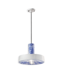 Lustra, lampa suspendata DECO PI FINISH MIB - MING BLU C2502