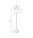 Lampa podea MELLY P17247-1F