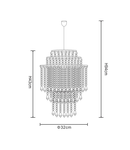 Corp de iluminat suspendat TREVE F074