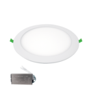 PANOU LED ROTUND 7W 4000K IP65+KIT EMERGENTA