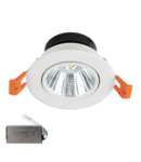 SPOT LED 20W 230V 4000K ALB IP44+KIT EMERGENTA