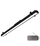 ELMARK PROFIL LED INGUST INGROPAT 600mm 24W 3000K NEGRU + EMERGENCY KIT