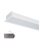 PROFIL LED DE MARE PUTERE INGROPAT S48 20W 4000K ALB+KIT EMERGENTA