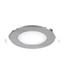 LED PANEL ROTUND 8W 2700K-3000K SATIN NICHEL Ф120MM