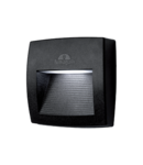 LAMPA PERETE LED LORENZA 150 3.2W CCT 4000K IP55 NEGRU